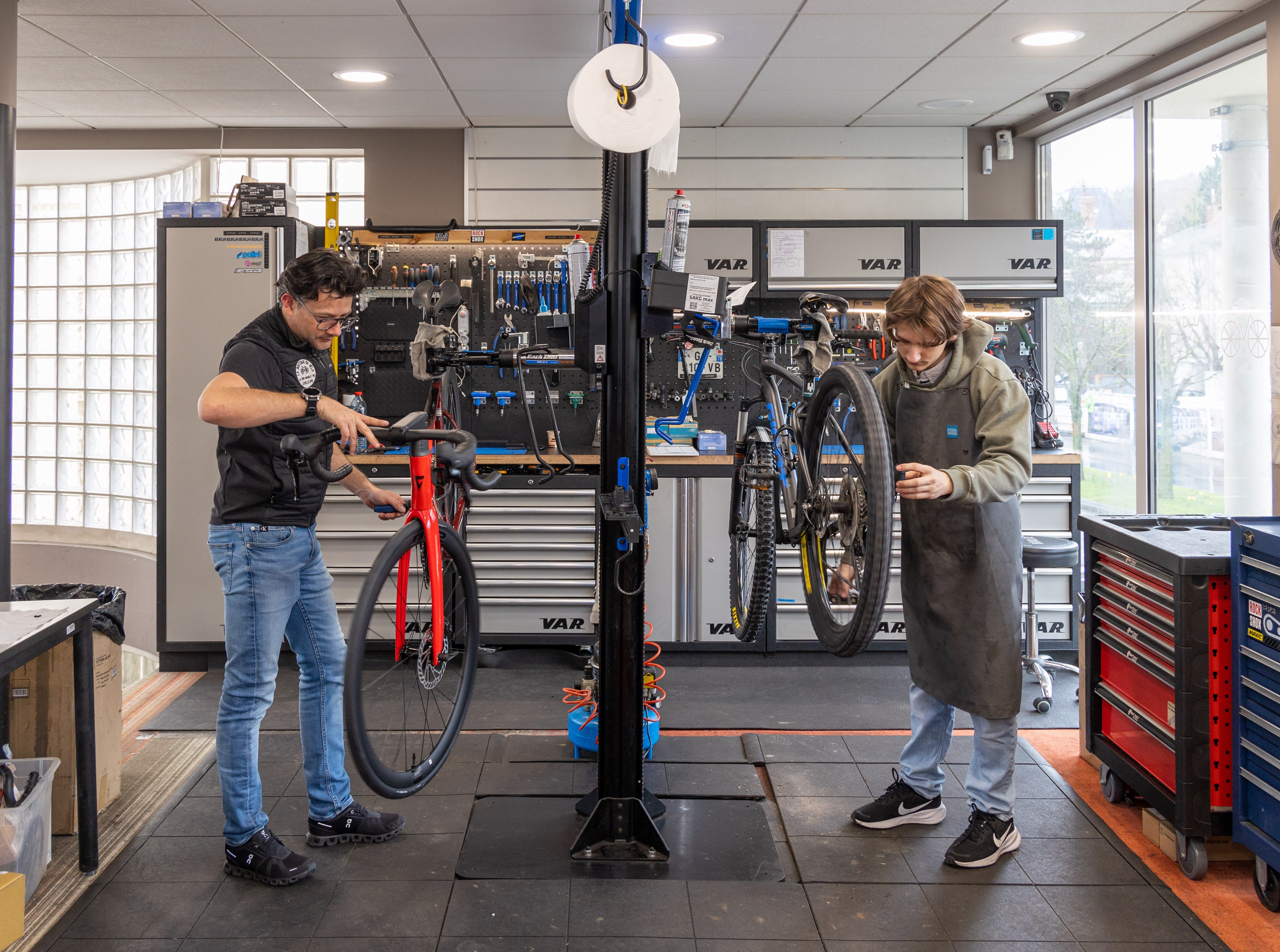 Notre atelier Un atelier au plus près de vos vélos